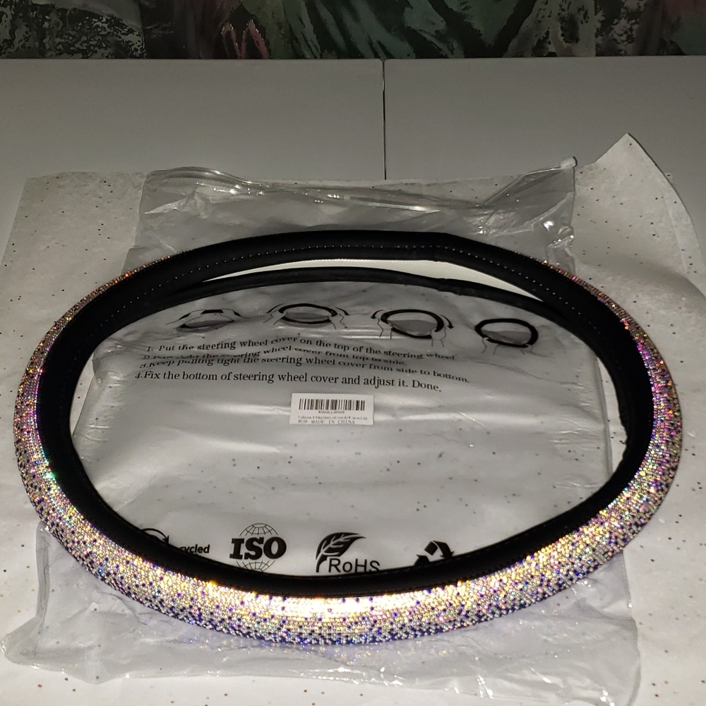 🚨Price Firm🚨🎉1 LEFT🎉Steering Wheel Cover🎉 - Picture 5 of 7